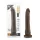 Dr. Skin 8,5 - realistični dildo z priseskom (rjav, 20,5 cm)