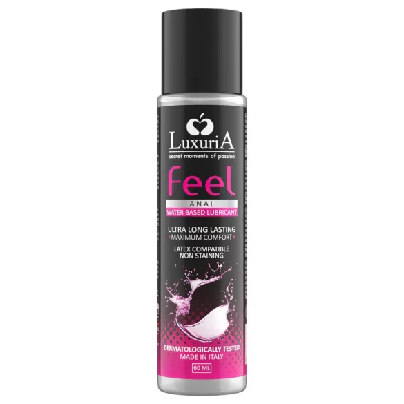 LuxuriA Feel Anal - analni lubrikant na vodni osnovi - 60 ml