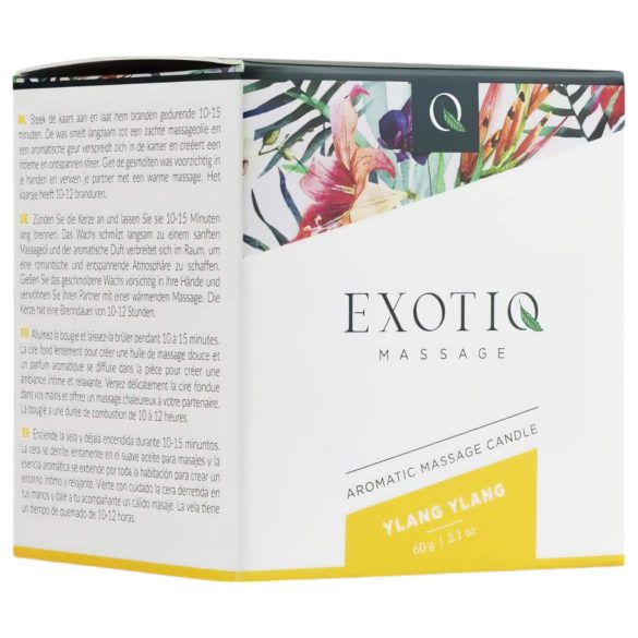 Exotiq - masažna sveča z vonjem ylang ylang - 60g