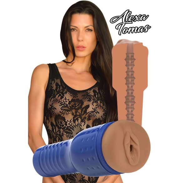 Private - Alexa Tomas umetna vagina (naravno-modra)