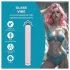 Loveline - raven stekleni vibrator (rožnat)