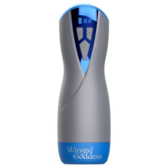 Masturs Eloa - moški masturbator z vakuumom in vibracijami - sivi