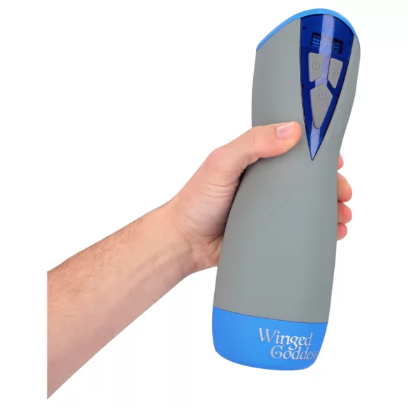 Masturs Eloa - moški masturbator z vakuumom in vibracijami - sivi