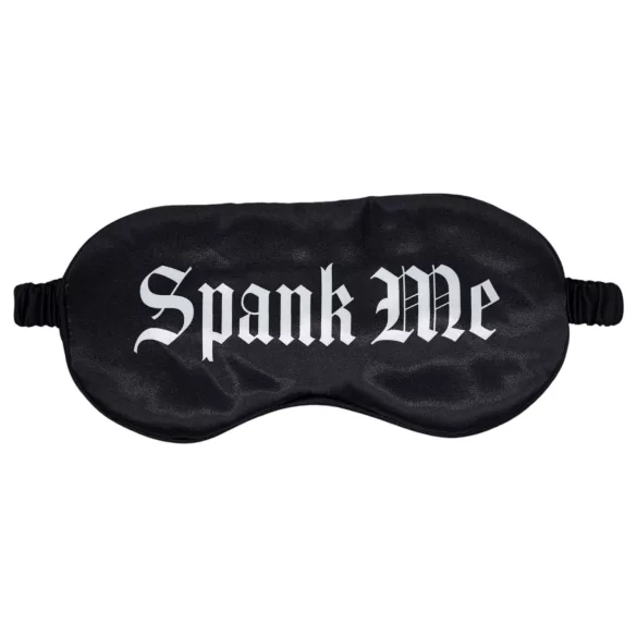 Au! - satenasto očesno prekrivalo z napisom »Spank Me« (črno)