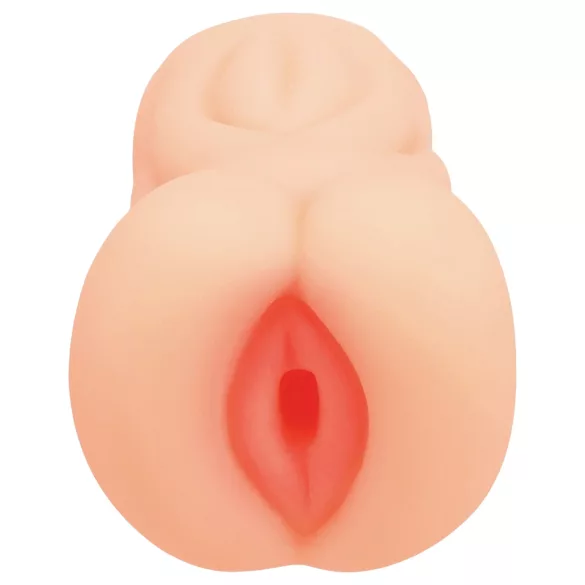 XKIN Tiffany Throatcheck - realističen masturbator v obliki nožnice (naraven)