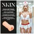XKIN Tiffany Throatcheck - realističen masturbator v obliki nožnice (naraven)