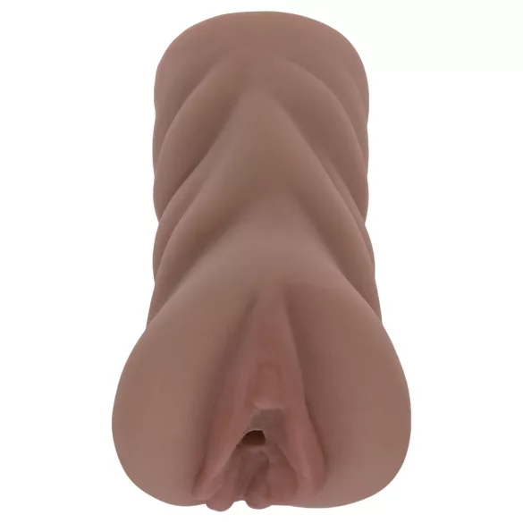 XKIN Next Door Amani - realistični umetni vagina masturbator (temna naravna)