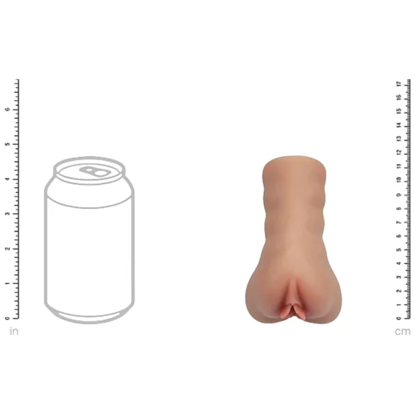 XKIN Maid Lacey - realistična umetna vagina masturbator (naravna barva)
