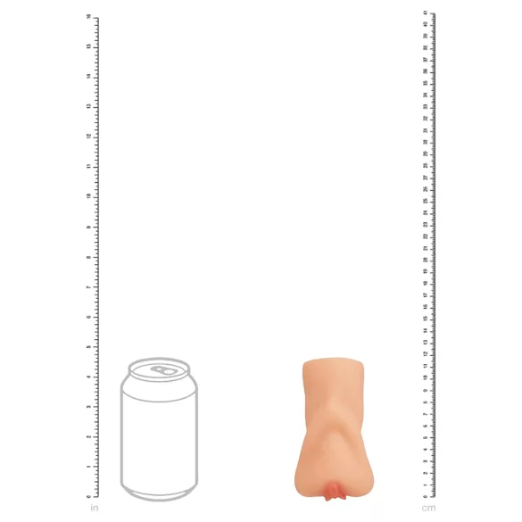 XKIN - realistična umetna vagina masturbator - M (naravna)