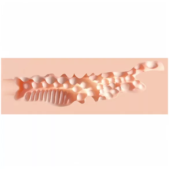 XKIN Amber Blowfiled - realistična umetna vagina masturbator (naravna barva)