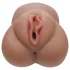XKIN - realistična umetna vagina - L (temno naravna)