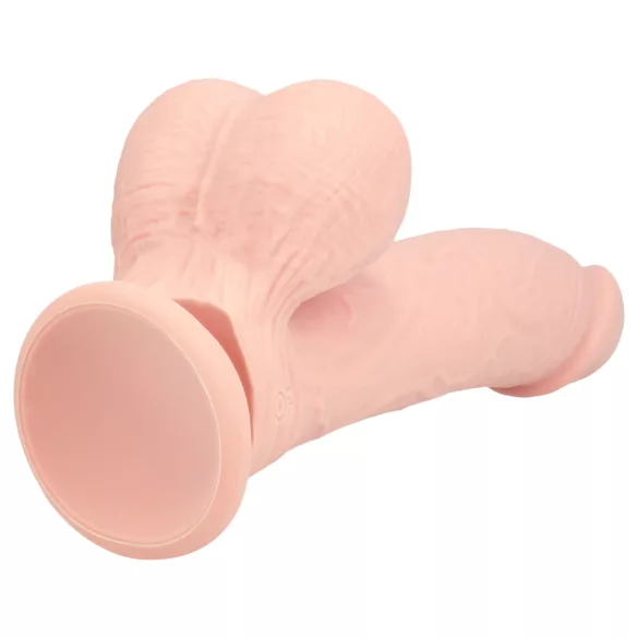 RealRock - realistični vibrator z dvojno gostoto (barva kože) - 20 cm