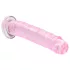 RealRock - realistični dildo z vakuumskim nastavkom (rožnate barve) - 12,7 cm