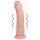 REALROCK - vibrator s priseskom - naraven (20,5 cm)