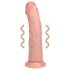 REALROCK - vibrator s priseskom - naraven (20,5 cm)