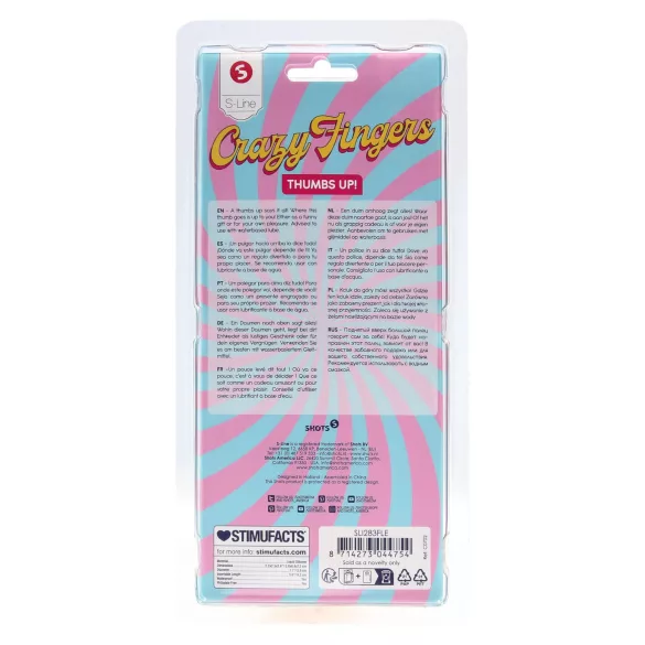 S-Line - palec dildo (naravno)