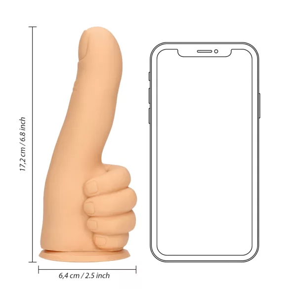 S-Line - palec dildo (naravno)