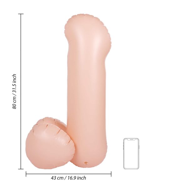 Blow Me Up - napihljivi penis balon - 80 cm