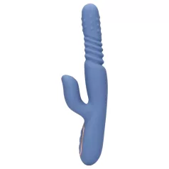 Loveline - vibratorski stimulator s segrevanjem - modra