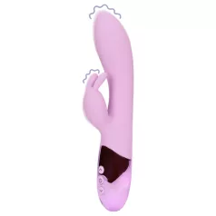 Loveline - polnilni vibrator z zajčjo ušesci (roza)