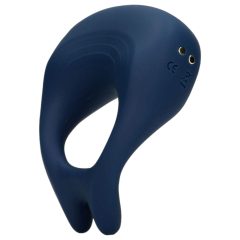   Loveline - Vibracijski obroček za penis z možnostjo polnjenja (modri)