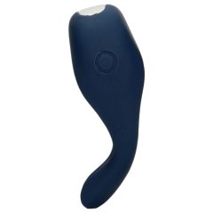   Loveline - Vibracijski obroček za penis z možnostjo polnjenja (modri)