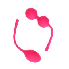   Loveline - Komplet žogic za gekone z utežmi - 2 kosa (roza)
