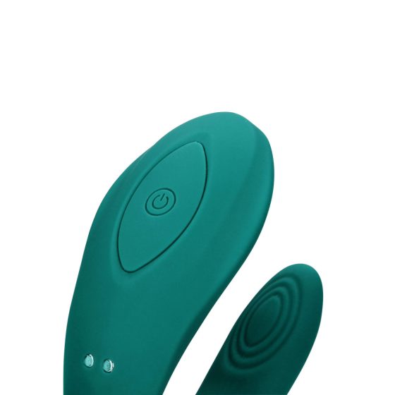 Loveline - Akumulatorski, vodoodporen, radijsko voden vibrator (zelen)