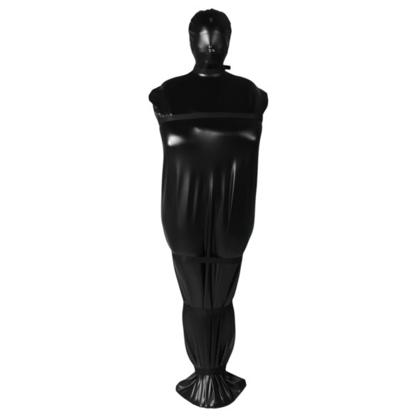 Ouch! Xtreme Body Bag - fetiš vreča za telo - črna