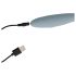 Loveline - vibrator za G-točko - polnjenje prek USB - siva