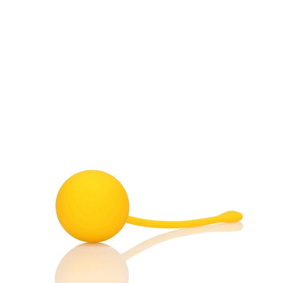 Loveline - komplet silikonskih žogic za gejšo - 2 kosa (rumena)