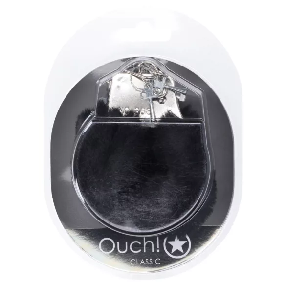 Ouch! - plišaste lisice - črne