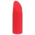 Loveline Angel - vibrator v obliki šminke s 4 nastavki (rožnate barve)
