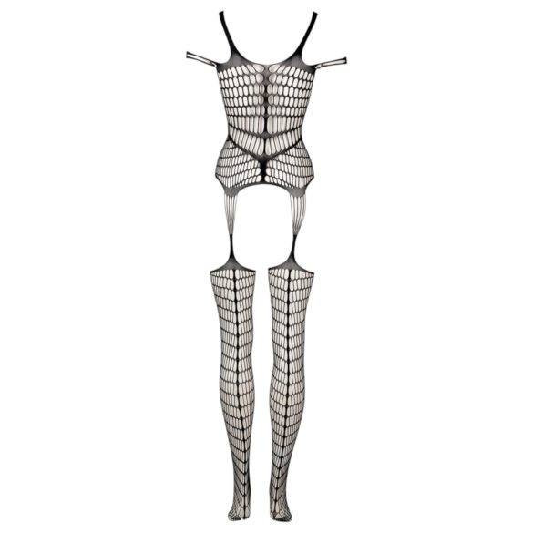 Le Désir - mrežasti komplet - črna - S-XL