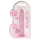RealRock - realistični dildo - roza - 17 cm