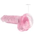 RealRock - realistični dildo - roza - 17 cm