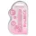 RealRock - dildo za odrasle - realističen - roza prozoren 15 cm