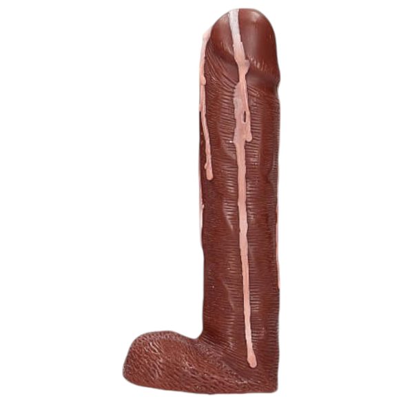 Dicky Cum - milo penis z jajci - rjava (250g)