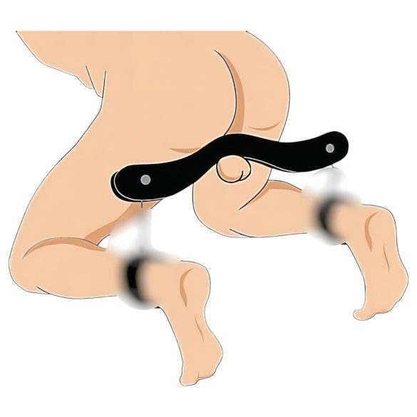 Fa - erotična zadrževalna naprava - les, črna