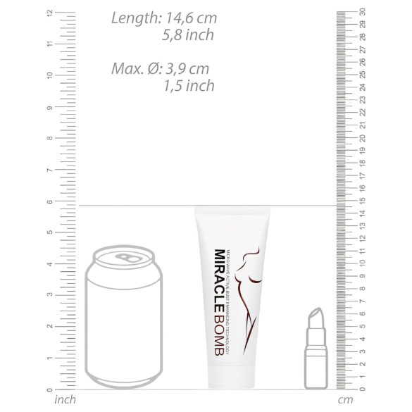 Pharmquests Miracle Bomb - krema za povečanje in učvrstitev prsi - 100 ml