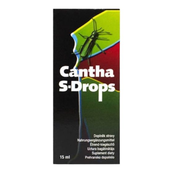 Cantha S-kaplje - prehransko dopolnilo kapljice za moške - 15ml