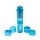 Easytoys - mini vibrator set za stimulacijo - 5-delni - modra