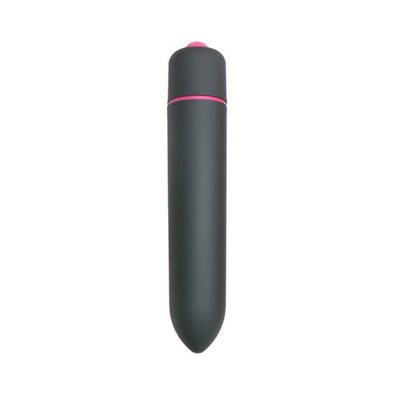 Easytoys Bullet - vodoodporen vibrator s palico (črn)