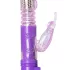 Easytoys Butterfly - vibrator z rotacijo in potiskanjem - vijoličen