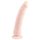 Easytoys - dildo s priseskom - silikon - 21 cm - naravna barva