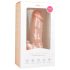 Easytoys - realistični dildo s modom in priseskom - 17,5 cm - naravna barva