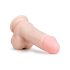Easytoys - realistični dildo s modom in priseskom - 17,5 cm - naravna barva