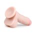 Easytoys - realistični dildo s modom in priseskom - 17,5 cm - naravna barva