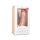 Easytoys - dildo s modom - prisesek - 20 cm - naravna barva