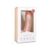 Easytoys - dildo s modom - prisesek - 20 cm - naravna barva